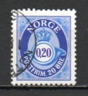 Norway, 1997, Posthorn, 0.20kr/Perf 12¾ X 13½, USED - Oblitérés