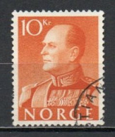 Norway, 1959, King Olav V, 10Kr, USED - Oblitérés