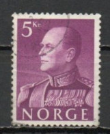 Norway, 1959, King Olav V, 5Kr, USED - Gebraucht