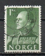 Norway, 1959, King Olav V, 1Kr, USED - Oblitérés