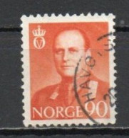 Norway, 1959, King Olav V, 90ö, USED - Used Stamps