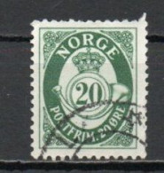 Norway, 1952, Posthorn/Photogravure, 20ö/Green, USED - Used Stamps