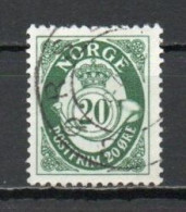 Norway, 1952, Posthorn/Photogravure, 20ö/Green, USED - Oblitérés