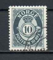 Norway, 1950, Posthorn/Photogravure, 10ö, USED - Used Stamps