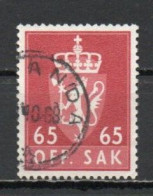 Norway, 1968, Coat Of Arms/Photogravure, 65ö, USED - Dienstzegels