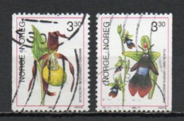 Norway, 1992, Orchids, Set, USED - Used Stamps