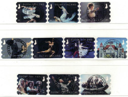2022 Finland, Anniversaries On Stage, Complete Set Fine Used. - Used Stamps
