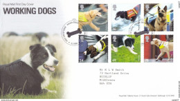 England Great Britain FDC 05.02.2008 Working Dogs - 2001-2010 Dezimalausgaben