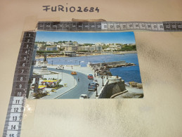 AD11282 OTRANTO IL MOLO ED IL LIDO PANORAMA AUTO D'EPOCA - Andere & Zonder Classificatie