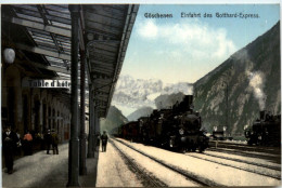 Göschenen - Einfahrt Des Gotthard Express - Göschenen