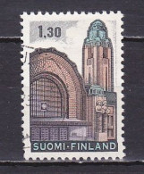 Finland, 1971, Helsinki Railway Station, 1,30mk, USED - Gebruikt