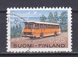 Finland, 1971, Post Bus, 0.25mk, USED - Used Stamps