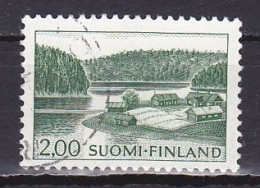 Finland, 1964, Lakeside Farm, 2.00mk/Phosphor, USED - Used Stamps