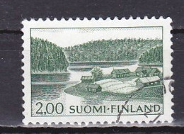 Finland, 1964, Lakeside Farm, 2.00mk/Phosphor, USED - Oblitérés