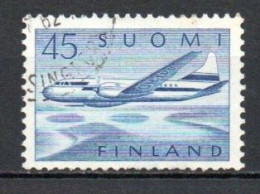 Finland, 1959, Convair 440, 45mk, USED - Gebraucht