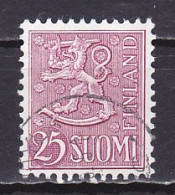 Finland, 1958, Lion, 25mk, USED - Gebruikt