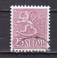 Finland, 1958, Lion, 25mk, USED - Oblitérés