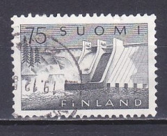 Finland, 1959, Pyhäkoski Hydro-electric Plant, 75mk, USED - Gebruikt