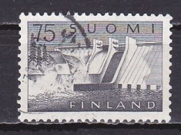 Finland, 1959, Pyhäkoski Hydro-electric Plant, 75mk, USED - Oblitérés