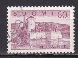 Finland, 1957, Olavinlinna Castle, 60mk, USED - Usati