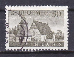 Finland, 1957, Lammi Church, 50mk, USED - Used Stamps