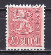 Finland, 1956, Lion, 20mk, USED - Used Stamps