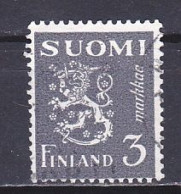 Finland, 1947, Lion, 3mk, USED - Gebraucht