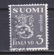 Finland, 1947, Lion, 3mk, USED - Oblitérés