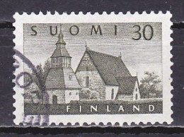 Finland, 1956, Lammi Church, 30mk, USED - Used Stamps