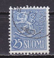 Finland, 1954, Lion, 25mk, USED - Gebruikt