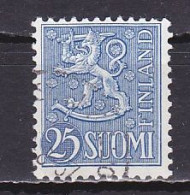 Finland, 1954, Lion, 25mk, USED - Used Stamps