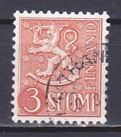 Finland, 1954, Lion, 3mk, USED - Used Stamps