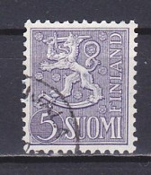 Finland, 1954, Lion, 5mk, USED - Gebraucht