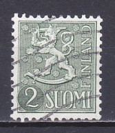 Finland, 1954, Lion, 2mk, USED - Oblitérés
