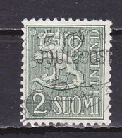 Finland, 1954, Lion, 2mk, USED - Gebruikt