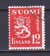 Finland, 1950, Lion, 12mk, USED - Oblitérés