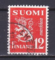 Finland, 1950, Lion, 12mk, USED - Oblitérés