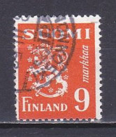 Finland, 1950, Lion, 9mk, USED - Gebruikt