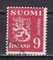 Finland, 1948, Lion, 9mk, USED - Used Stamps