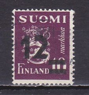 Finland, 1948, Lion/Surcharge, 12mk On 10mk, USED - Gebruikt