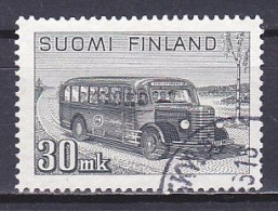Finland, 1947, Postal Motor Coach, 30k, USED - Gebruikt
