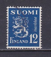 Finland, 1947, Lion, 12mk, USED - Used Stamps