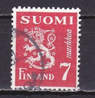 Finland, 1947, Lion, 7mk, USED - Usati