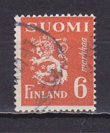 Finland, 1947, Lion, 6mk, USED - Gebruikt