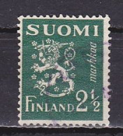 Finland, 1947, Lion, 2½mk, USED - Usati