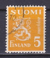 Finland, 1946, Lion, 5mk, USED - Usati