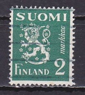 Finland, 1945, Lion, 2mk, USED - Used Stamps