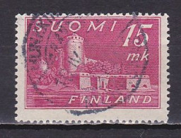 Finland, 1945, Olavinlinna Castle, 15mk, USED - Oblitérés