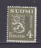 Finland, 1945, Lion, 4mk, USED - Gebruikt