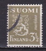 Finland, 1942, Lion, 3½mk, USED - Used Stamps